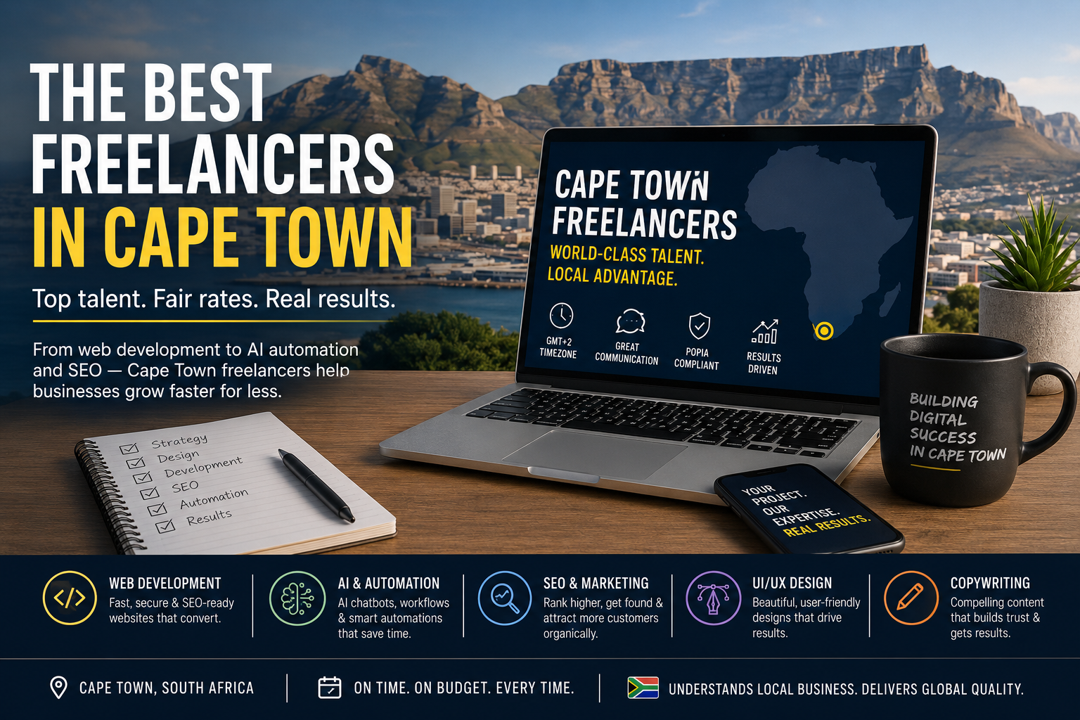 Best Freelancer in Cape Town, South Africa 2026: Web, AI & Digital Services