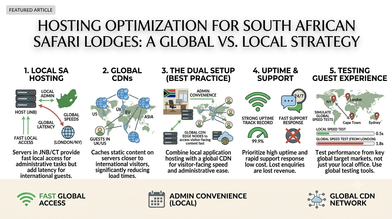 Best Web Hosting for South African Tourism and Safari Websites